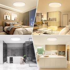 LED Deckenleuchte mit Bewegungsmelder Deckenlampe Sensor Küche Bad Flur Lampe