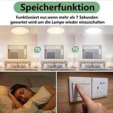 LED Deckenlampe mit Bewegungsmelder Sensor Deckenleuchte Flurlampe Lampe 12-36W