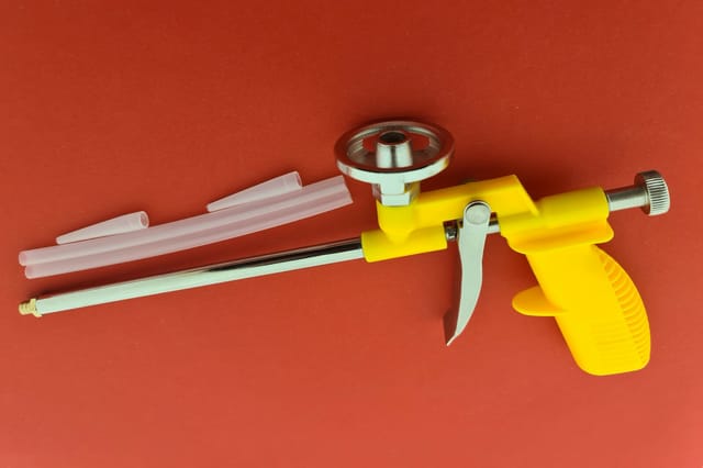 Schaumpistole Metall PU Schaum Pistole Montagepistole Bauschaumpistole Bauschaum