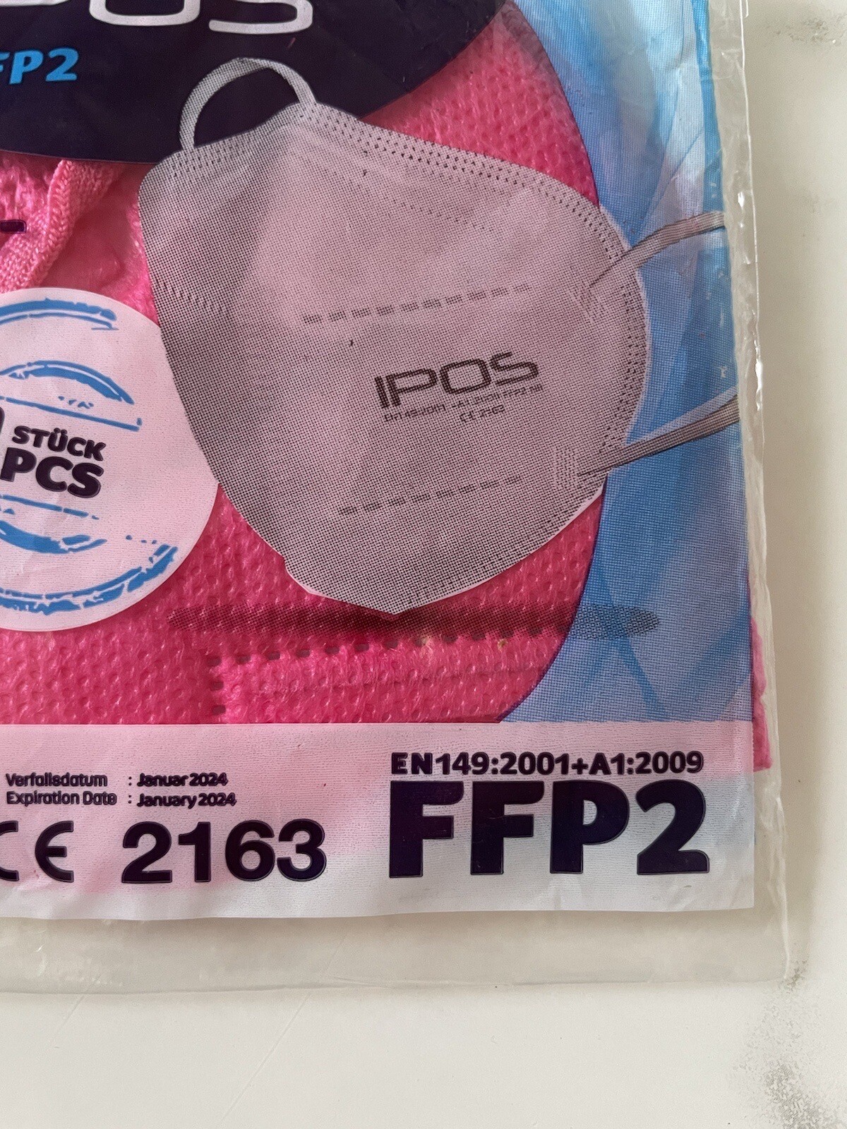 Atemschutz Maske pink neu ovp Bild 3