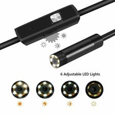 USB LED Endoskop 1-5M Wasserdicht Endoscope Inspektion Kamera Für Android PC
