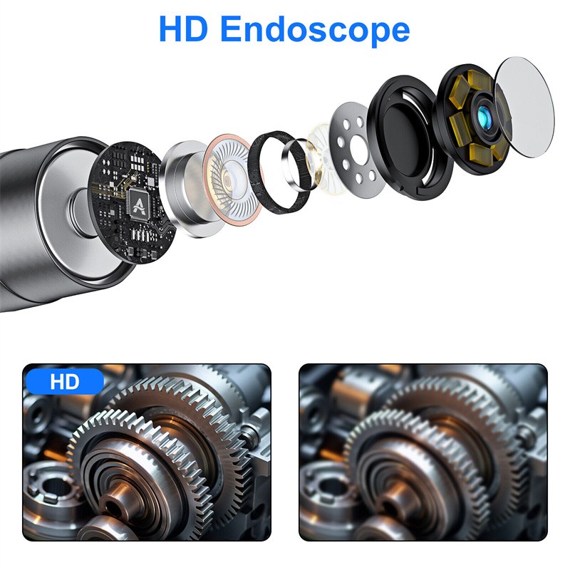 5,5 mm 6LED Endoskop Android-Typ-C-Boorscope Waterfeste Inspektion USB-Kamera Bild 5