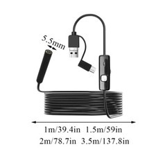 Wasserdichte Usb-Endoskop-Inspektionskamera Für Schlangen Und Android ✨ Bild 6