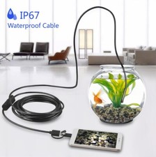 2/3.5/5M USB Endoskop Kamera 5,5mm LED-HD Inspektion Wasserdicht Für PC Android Bild 6