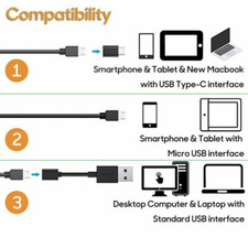 10m wasserdichte HD Endoskop USB Typ-C Endoskop Inspektionskamera für Android Bild 5