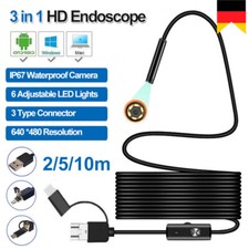 Wasserdichte HD Endoskop USB Typ-C Endoskop Inspektionskamera für Android Bild 3
