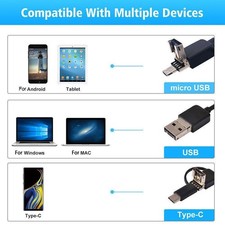 3IN1 Wasserdichte HD Endoskop USB Typ-C Endoskop Inspektionskamera für Android Bild 4