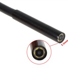 HARTES KABEL 5.5MM USB Endoskop Kamera Inspektion für Handy Android 6PCS New