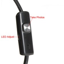 HARTES KABEL 5.5MM USB Endoskop Kamera Inspektion für Handy Android 6PCS New Bild 12