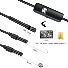 HARTES KABEL 5.5MM USB Endoskop Kamera Inspektion für Handy Android 6PCS New Bild 5