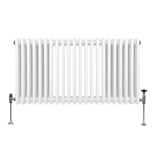 Monstershop Traditioneller 3 Spalten Heizkörper 600 x 1012 mm Weiß