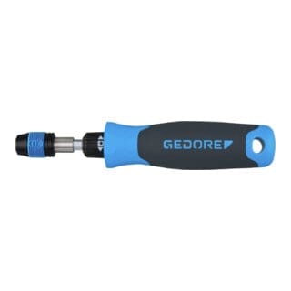 Gedore Knarrenschraubendreher SilentGEAR 1/4" kurz mit QR