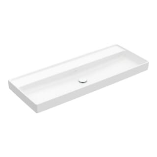 V&B Schrankwaschtisch Collaro 120x47cm, o ÜL, o HL, stone white C-plus