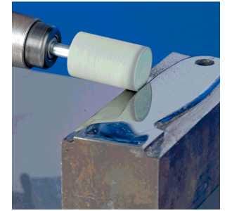 PFERD TOOLS Poliflex Schleifstift Zylinderform Ø 15x30mm Schaft-Ø 6 mm Bindung PUR Weich SIC150