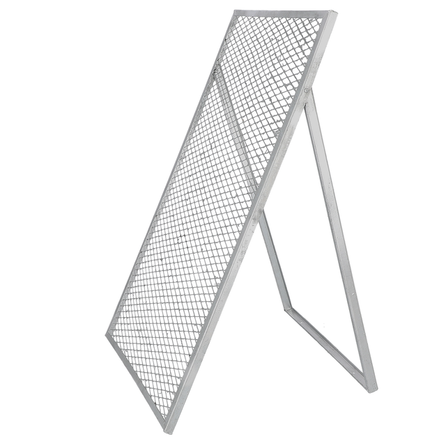 Durchwurfsieb silber 100 x 60 cm