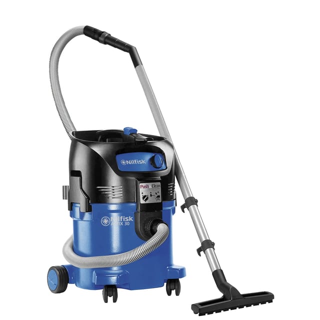 Nilfisk Nass-/Trockensauger ATTIX 30-01 PC Industriesauger mit Push&Clean
