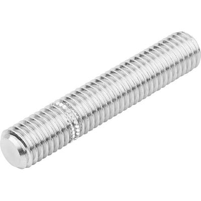 GEWINDESTIFT MIT EINSCHRAUBSTOPP D=M04X40, EDELSTAHL BLANK
