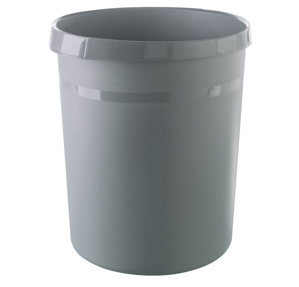 Papierkorb Grip, 18L, öko-dunkelgrau, 18198-19