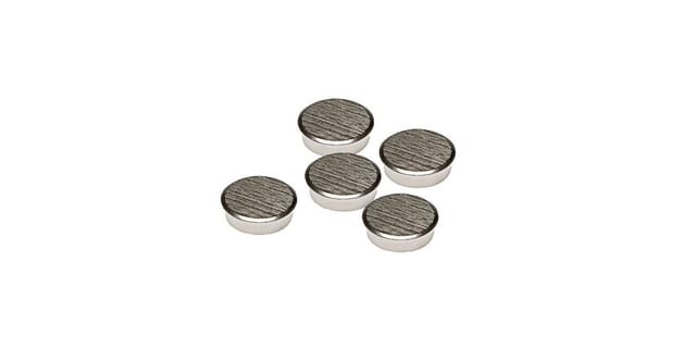 Magnete, 30mm, silber, Pck=5St, HM30CR/5