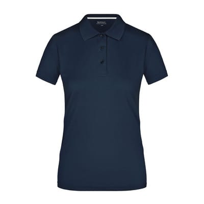 Damen Poloshirt upgrade®-Silver JN411, navy-blau, Größe XXL