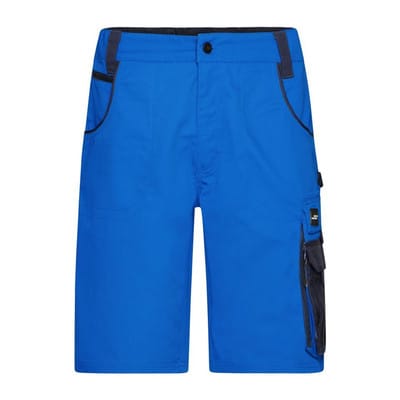Workwear Shorts JN835, königs-blau/navy-blau, Größe 46