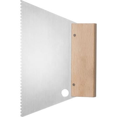 Kleberspachtel gezahnt fein B2 180mm