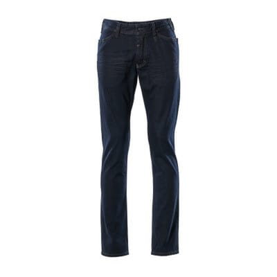 Manhattan Jeans FRONTLINE, Gewaschener dunkelblauer Denim, Größe W33L32
