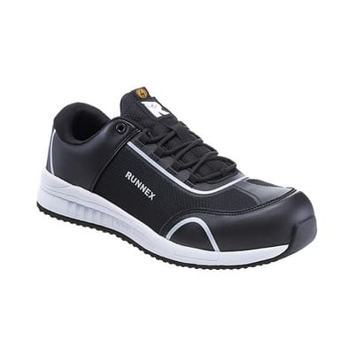 Sicherheitshalbschuhe SportStar 5113, S1PS ESD, schwarz/weiß, Größe 40