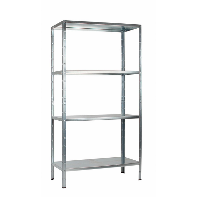 SCHULTE Regalwelt Steckregal mit 4 PowerMAX Fachböden, 65 kg Tragkraft, 180x90x40 cm (HxBxT)
