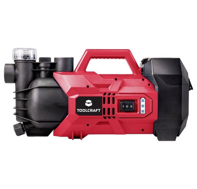 TOOLCRAFT Gartenpumpe 20 V Akku-Gartenpumpe (ohne Akku TO-6908340
