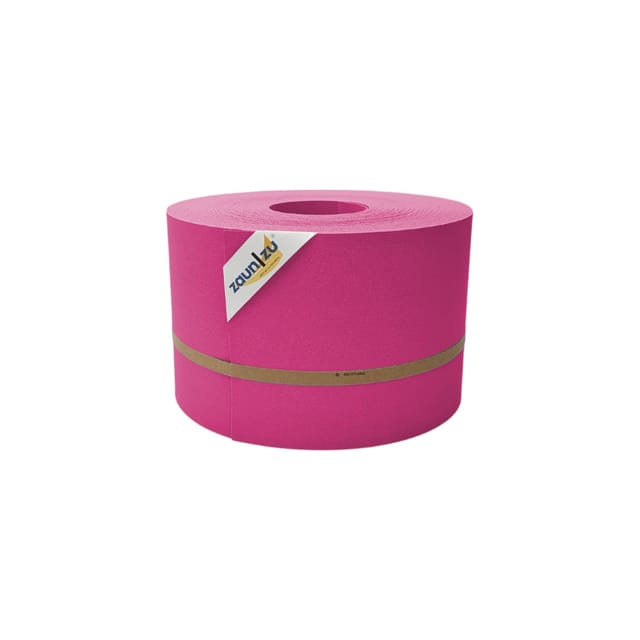 zaun zu® Sichtschutzstreifen Premium für Doppelstabmatten Zaunblende Pink, 50m
