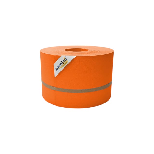 zaun zu® Sichtschutzstreifen Premium für Doppelstabmatten Zaunblende Orange, 50m