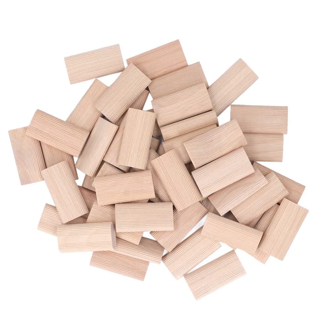 50 Buchenholzdübel 8x22x40mm, Montagedübel Für Möbel Und Holzbearbeitung, 50er-packung