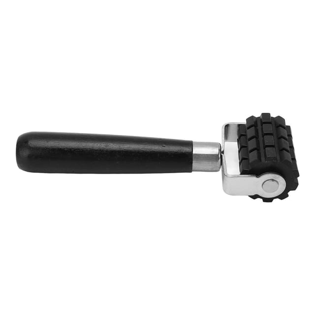 Schallabsorbierende Silikonrolle Mit Ergonomischem Kiefernholzgriff Und 17,5 Cm Großem Rad Für Fahrzeuge – 5 Cm Akustikfilter