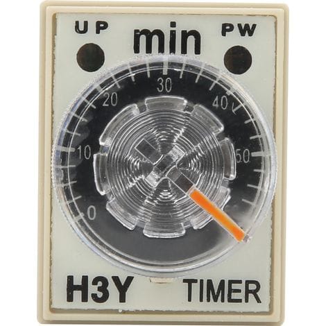 H3y-2 Zeitschaltuhr 0–60 Min., 5 A 24 V Dc Zeitrelais, 8 Pins Für Vielfältige Anwendungen