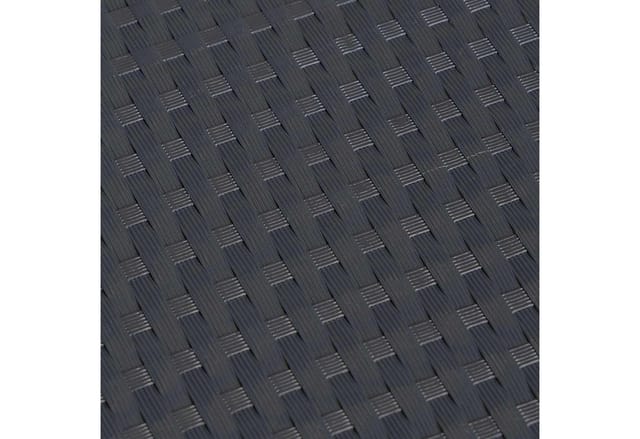 Balkonsichtschutz Dunkelgrau 300 X 90 Cm Poly-rattan Vidaxl