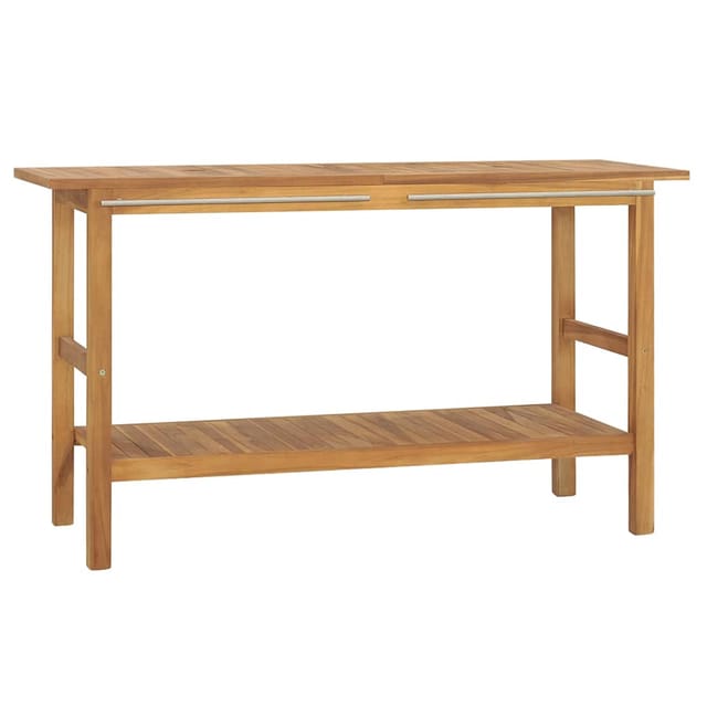 Waschtisch Massivholz Teak 132x45x75cm Vidaxl