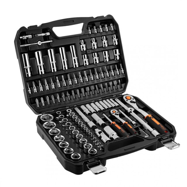Steckschlüssel 1/4"""", 1/2"""", Satz Mit 110 Stück, Crv