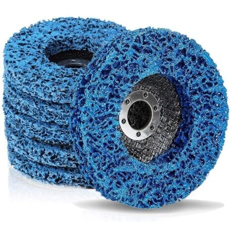 115-mm- Und 4,5-zoll-winkelschleifer-entfernungsscheiben Zum Entfernen Von Farbe, Rost, Schweißnähten Und Oxidation (blau)