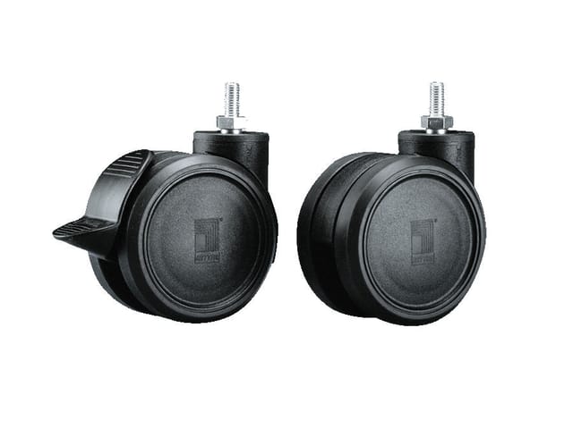 Rittal Schwerlast Doppelrollen Set 120kg M12 - 7495000 [4 Stück]