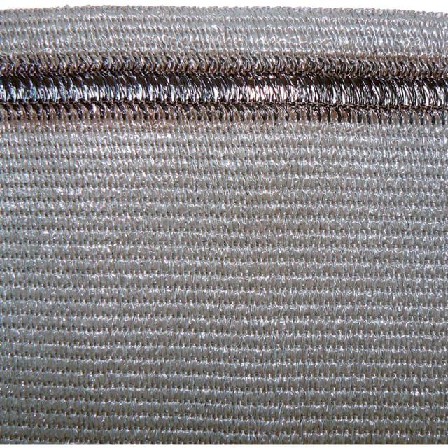 Nasser Sichtschutz - Natur - 200 G - Anthrazit - 10 X 1 M