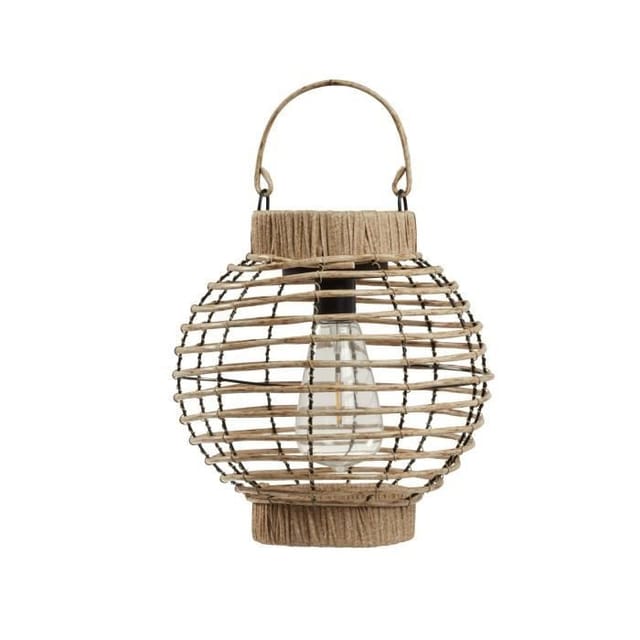 Solarleuchte - Smart Garden - Terra - Warmweißes Led - 5 Lumen - Naturbeige - Kunststoff - 23 X 22,5 Cm