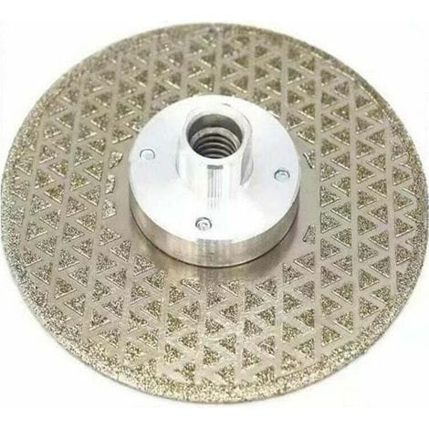 Verzinktes Sägeblatt Mit 125 Mm Diamantscheibe Zum Schneiden Und Polieren Von Stein, Granit, Marmor Und Fliesen.