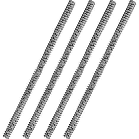 Silikon-backrostschoner (4 Stück, 36 Cm/14,17 Zoll) Zum Schutz Vor Verbrennungen.