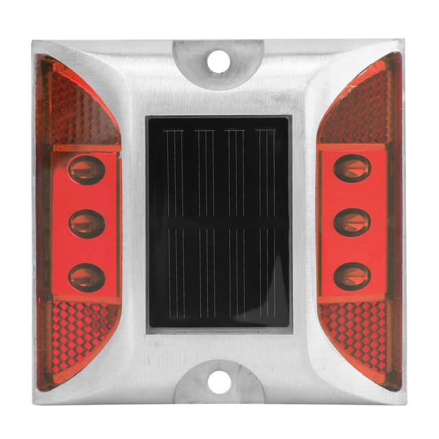 Solar-led-wegeleuchte – Wasserdichte Erdspießleuchte Für Garten Und Einfahrt – Rot