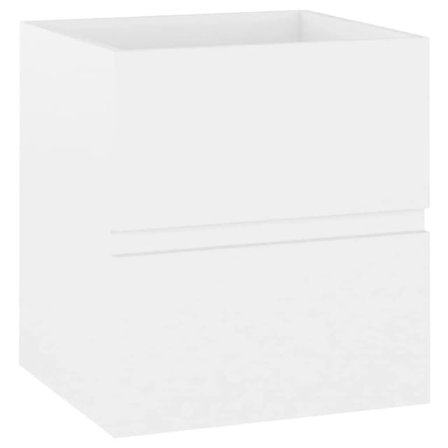 Waschbeckenunterschrank Weiß 41x38,5x45 Cm Holzwerkstoff Vidaxl