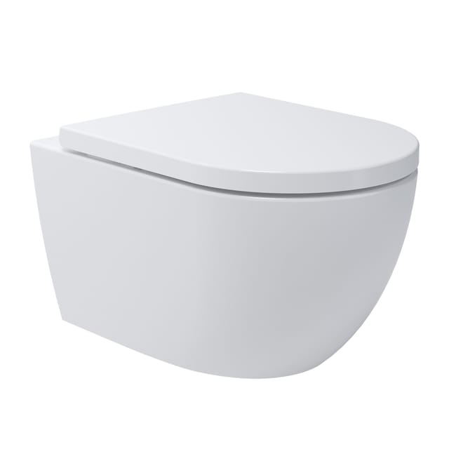 Whirlflush Hänge Wand Wc Soho 3.0 Spülrandlos Tornado Spülung Weiß Glanz Mit Wc-sitz Toilette