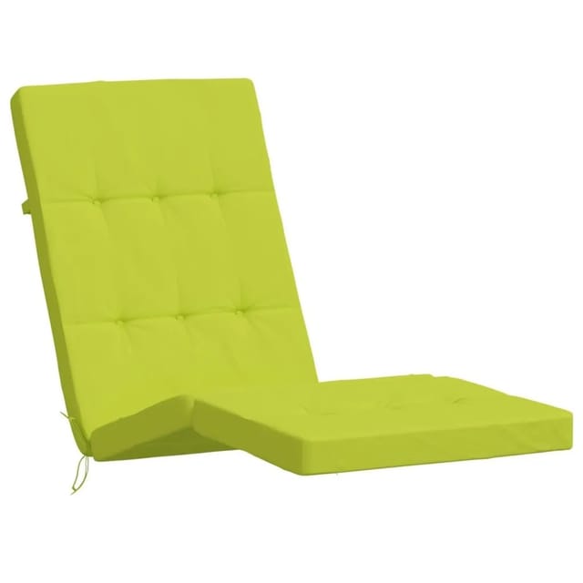 Vidaxl Liegestuhl-auflagen 2 Stk. Knallgrün Oxford-gewebe