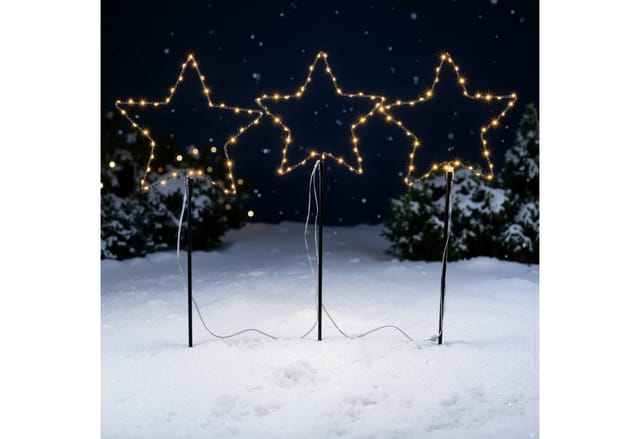 Esotec Solarstecker Sternenzauber Weihnachtsdeko Für Außen Ip44 Outdoor 102571
