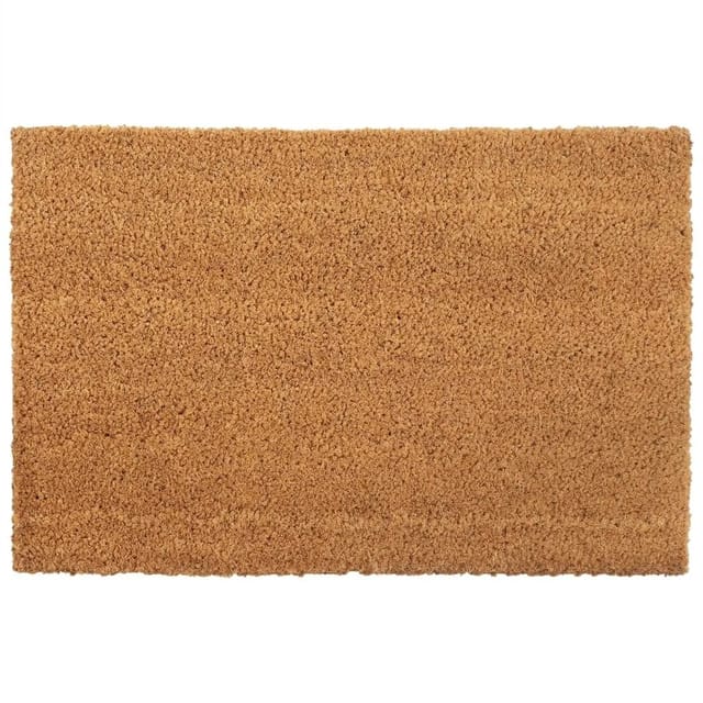 vidaXL Fußmatte Natur 50x80 cm Kokosfaser Getuftet 155561